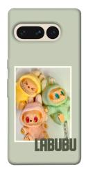 Чехол itsPrint Trio labubu для Google Pixel 7 Pro