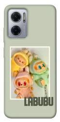 Чехол itsPrint Trio labubu для Xiaomi Redmi Note 11E