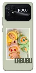 Чехол itsPrint Trio labubu для Xiaomi Poco C40