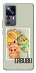 Чехол itsPrint Trio labubu для Xiaomi 12T / 12T Pro