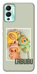 Чехол itsPrint Trio labubu для Infinix Hot 12 Play