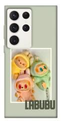 Чехол itsPrint Trio labubu для Samsung Galaxy S23 Ultra