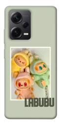 Чехол itsPrint Trio labubu для Xiaomi Redmi Note 12 Pro+ 5G