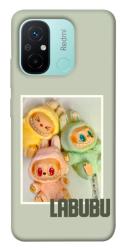 Чехол itsPrint Trio labubu для Xiaomi Redmi 12C