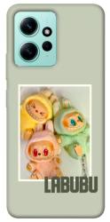 Чехол itsPrint Trio labubu для Xiaomi Redmi Note 12 4G