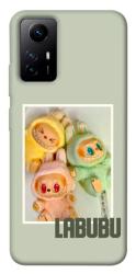 Чохол itsPrint Trio labubu для Xiaomi Redmi Note 12S
