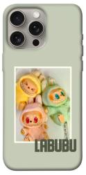 Чехол itsPrint Trio labubu для Apple iPhone 15 Pro Max (6.7")