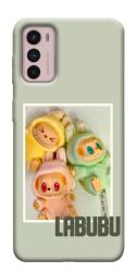 Чехол itsPrint Trio labubu для Motorola Moto G42