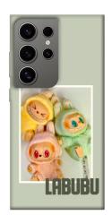 Чехол itsPrint Trio labubu для Samsung Galaxy S24 Ultra