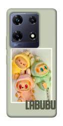 Чехол itsPrint Trio labubu для Infinix Note 30 Pro