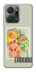 Чехол itsPrint Trio labubu для Huawei Honor X7a