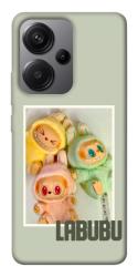 Чехол itsPrint Trio labubu для Xiaomi Redmi Note 13 Pro+