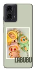 Чехол itsPrint Trio labubu для Motorola Moto G24