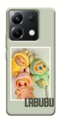Чехол itsPrint Trio labubu для Xiaomi Poco X6