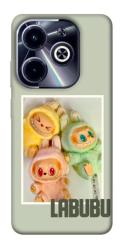 Чехол itsPrint Trio labubu для Infinix Hot 40i