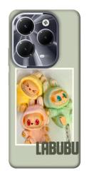 Чехол itsPrint Trio labubu для Infinix Hot 40