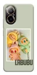 Чехол itsPrint Trio labubu для Realme C67 4G