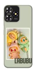 Чехол itsPrint Trio labubu для ZTE Blade A73 4G