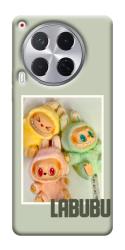 Чехол itsPrint Trio labubu для TECNO Camon 30 (CL6)
