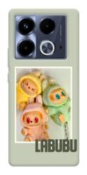 Чехол itsPrint Trio labubu для Infinix Note 40 4G