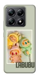 Чехол itsPrint Trio labubu для Xiaomi 14T Pro