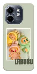 Чехол itsPrint Trio labubu для Infinix Smart 9 4G / Hot 50i