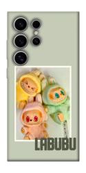 Чехол itsPrint Trio labubu для Samsung Galaxy S25 Ultra
