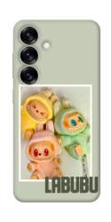Чехол itsPrint Trio labubu для Samsung Galaxy S25