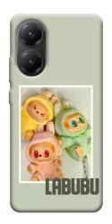 Чехол itsPrint Trio labubu для Xiaomi Poco X7 Pro