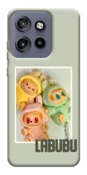 Чехол itsPrint Trio labubu для Motorola Edge 50 Neo