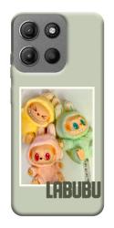 Чехол itsPrint Trio labubu для Motorola Moto G15 4G