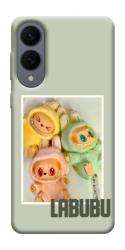 Чехол itsPrint Trio labubu для Samsung Galaxy S25 Edge