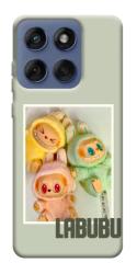 Чехол itsPrint Trio labubu для Motorola Edge 60 Fusion