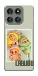 Чехол itsPrint Trio labubu для Motorola Edge 60 Pro