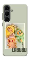 Чехол itsPrint Trio labubu для Samsung Galaxy S25 FE