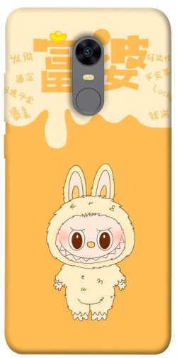 Чехол itsPrint Yellow labubu для Xiaomi Redmi 5 Plus / Redmi Note 5 (Single Camera)