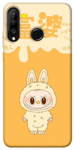 Чехол itsPrint Yellow labubu для Huawei P30 lite