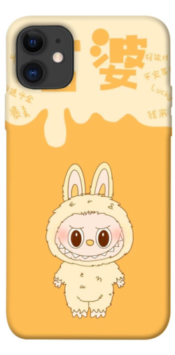 Чехол itsPrint Yellow labubu для Apple iPhone 11 (6.1")