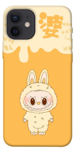 Чехол itsPrint Yellow labubu для Apple iPhone 12 Pro (6.1")