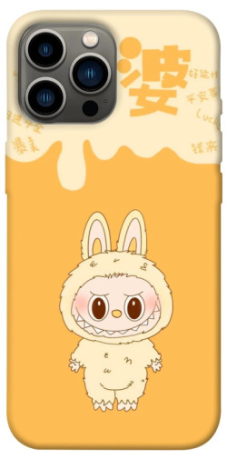 Чохол itsPrint Yellow labubu для Apple iPhone 12 Pro Max (6.7")