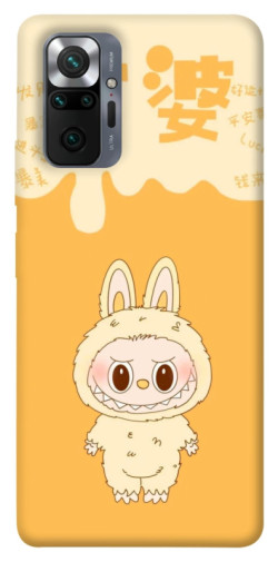 Чехол itsPrint Yellow labubu для Xiaomi Redmi Note 10 Pro