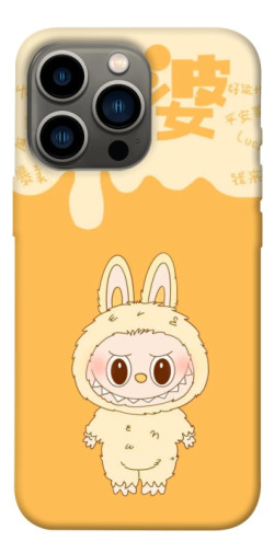 Чехол itsPrint Yellow labubu для Apple iPhone 13 Pro (6.1")