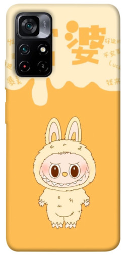 Чехол itsPrint Yellow labubu для Xiaomi Poco M4 Pro 5G