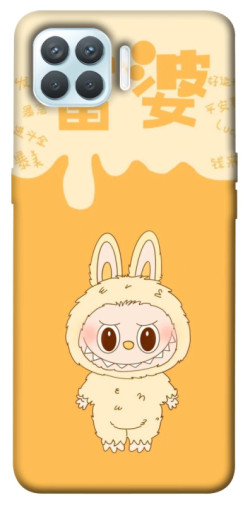 Чехол itsPrint Yellow labubu для Oppo F17 Pro