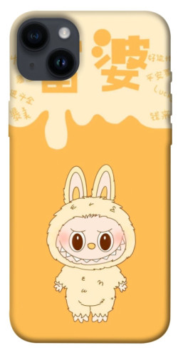 Чехол itsPrint Yellow labubu для Apple iPhone 14 Plus (6.7")