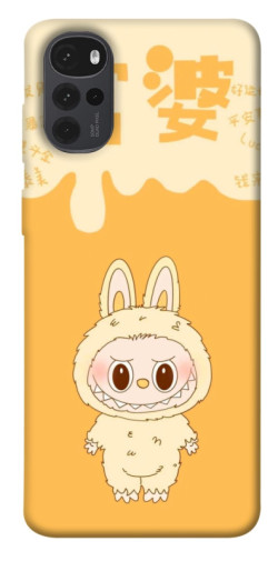 Чехол itsPrint Yellow labubu для Motorola Moto G22