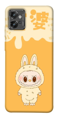 Чехол itsPrint Yellow labubu для Motorola Moto G32