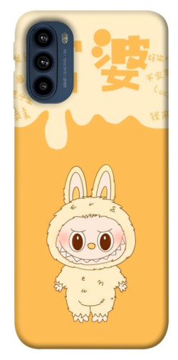 Чехол itsPrint Yellow labubu для Motorola Moto G41