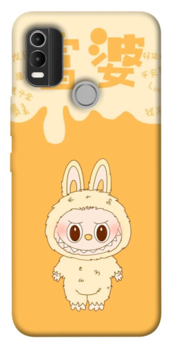 Чехол itsPrint Yellow labubu для Nokia C21 Plus