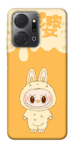 Чехол itsPrint Yellow labubu для Huawei Honor X7a